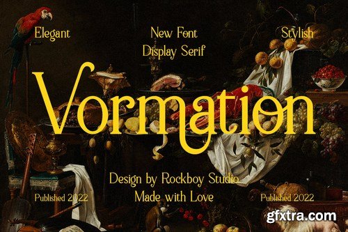 Vormation - Display Serif Font