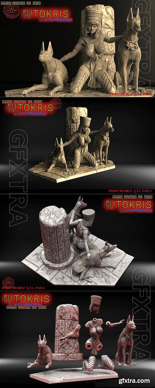 3D Print Models Nitokris the last pharaon