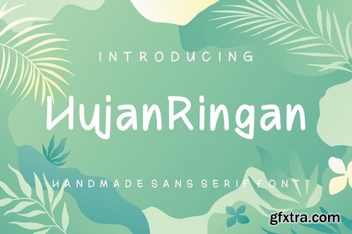 Hujan RIngan Sans Font