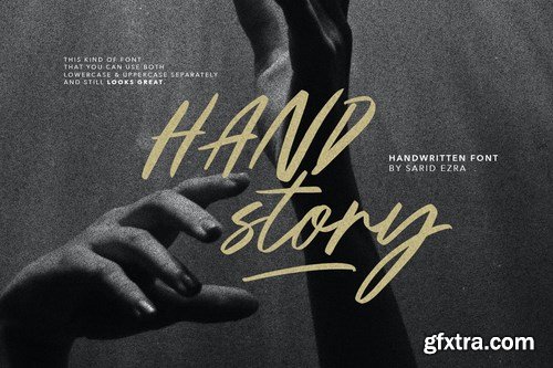 Handstory - Handwritten Font