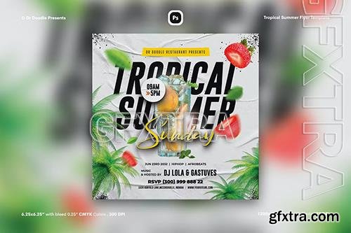 Tropical Summer Flyer DUWWLXH