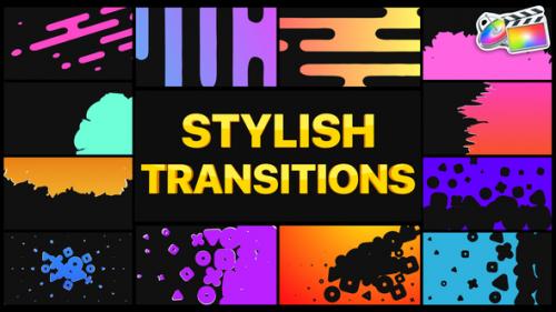 Videohive - Stylish Transitions | FCPX - 37582463 - 37582463