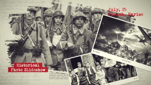 Videohive - Historical Photo Slideshow | MOGRT - 37586796 - 37586796