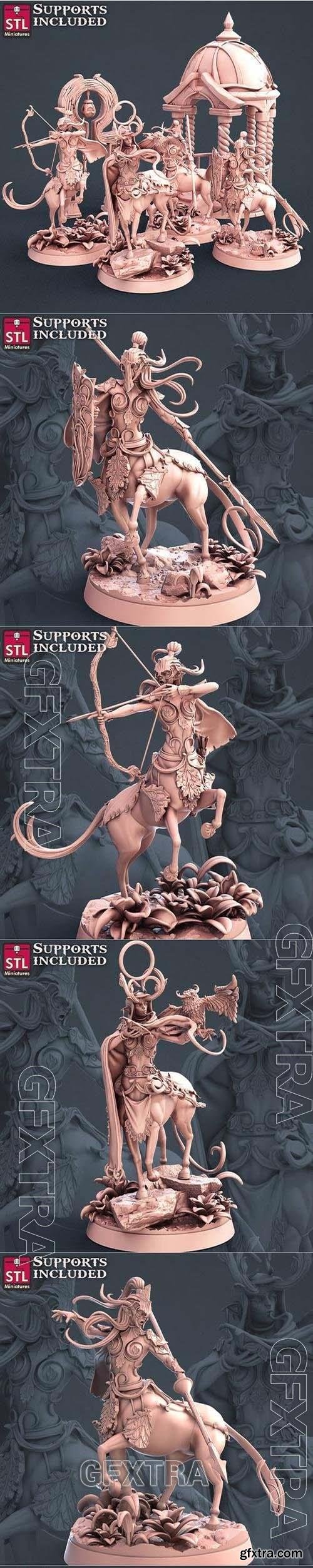 Elf Centaurs Set 3D