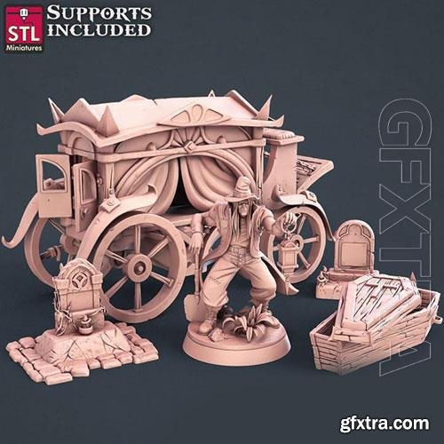 3D Print Models Undertaker set