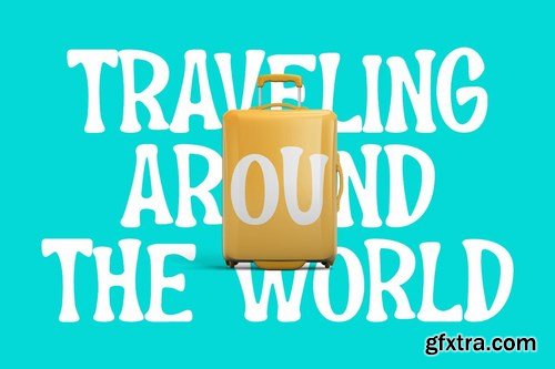 Travelista - Vacation Display Font