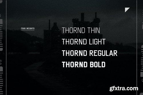 THORND - Sans Serif Font Family