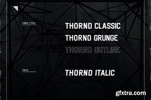 THORND - Sans Serif Font Family