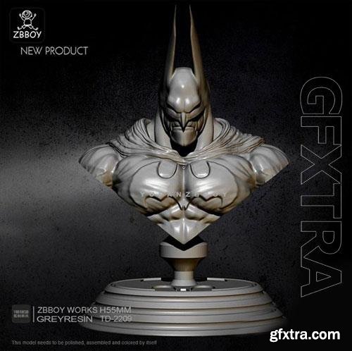 3D Print Models Bust Batman