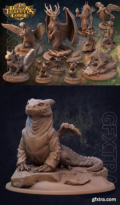 3D Print Models The Dragon Trapper’s Lodge 21-3.zip