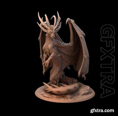 3D Print Models Glimmer Scale Dragon