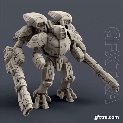 3D Print Models PiperMakes-FishSuit XV8 (Crisis Suit)