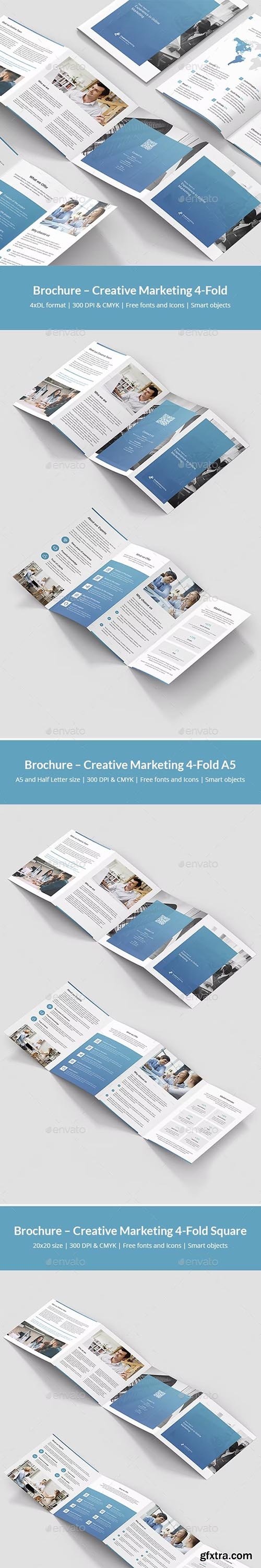 GraphicRiver - Creative Marketing – Brochures Bundle Print Templates 10 in 1 21522268