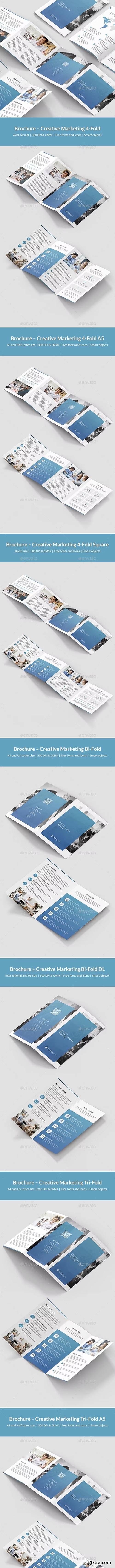 GraphicRiver - Creative Marketing – Brochures Bundle Print Templates 10 in 1 21522268