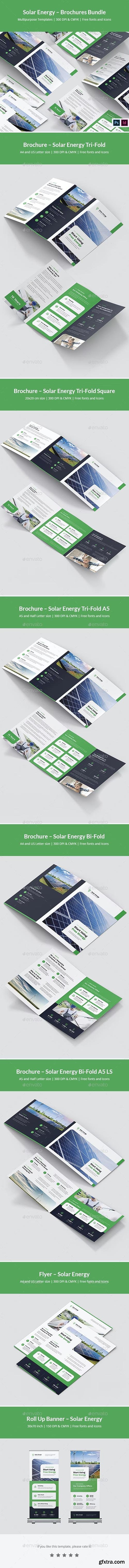 GraphicRiver - Solar Energy – Brochures Bundle Print Templates 7 in 1 29362099