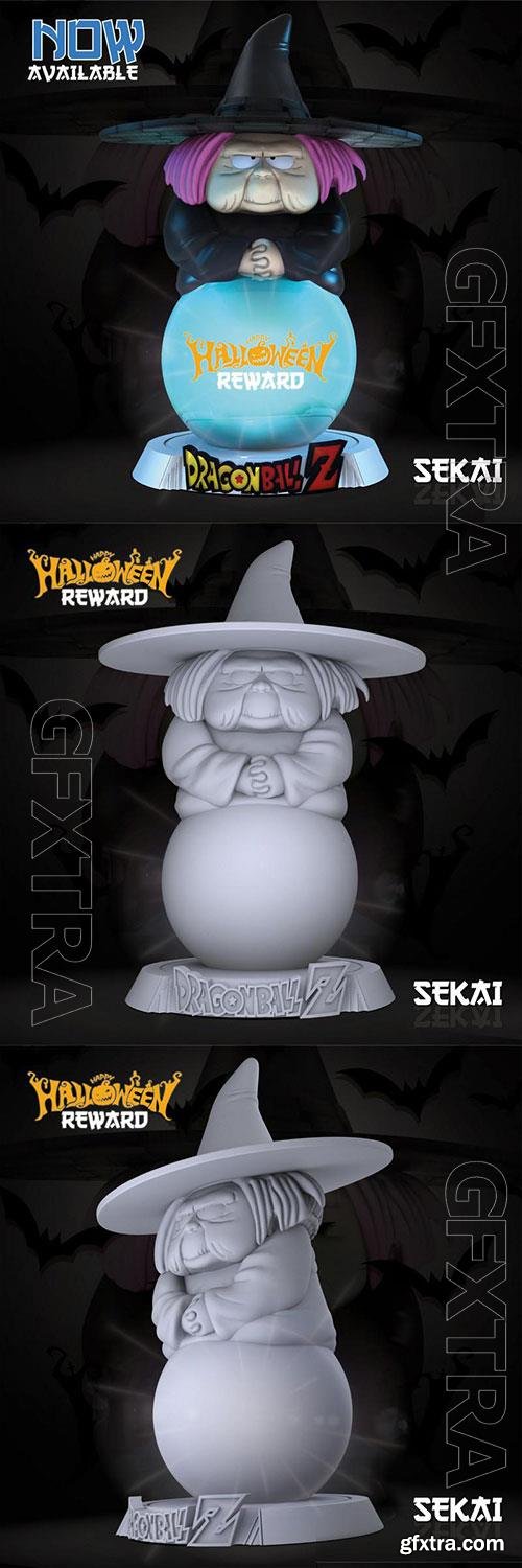 3D Print Models Uranai Baba Sculpture - Sekai 3D Models