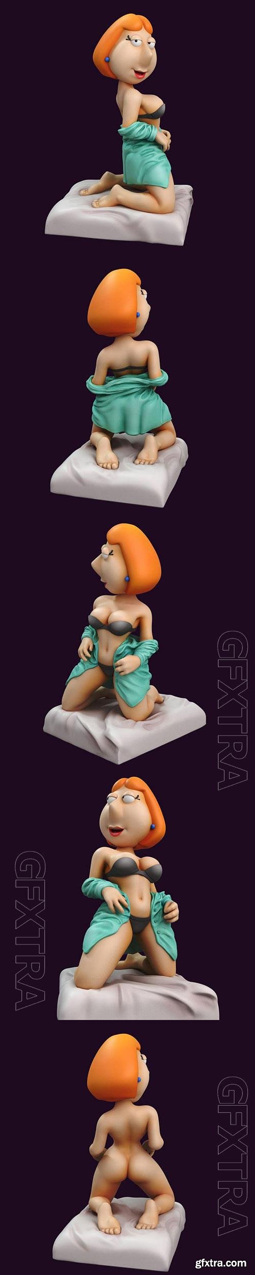 3D Print Models Lois Griffin - Family Guy