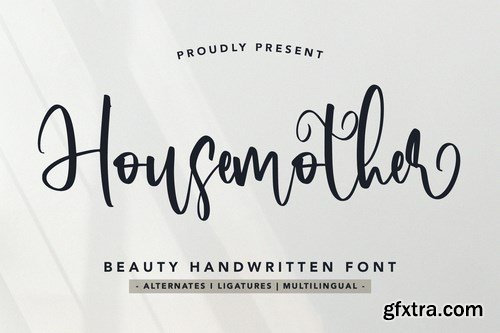 Housemother - Beauty Handwritten Font