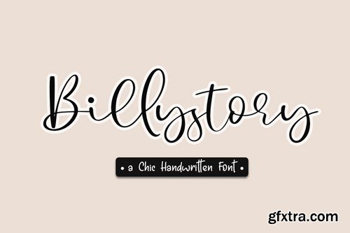 Billystory Font