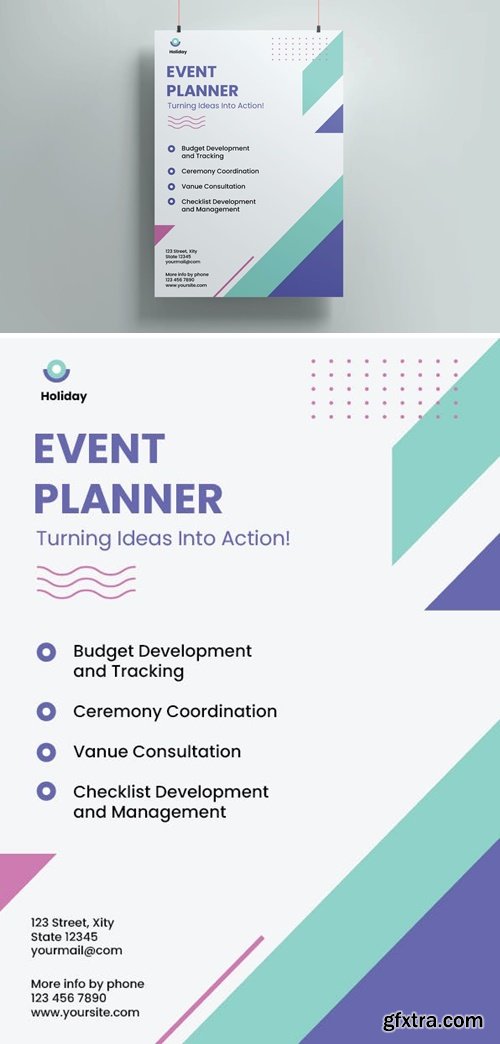 Event Planner Poster Template