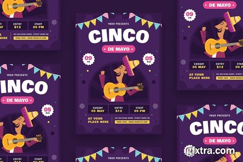 Cinco De Mayo Fest - Flyer