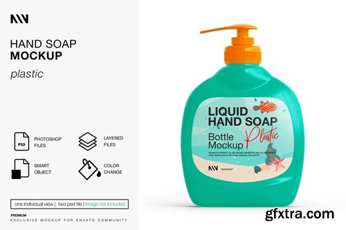 Hand Soap Mockup