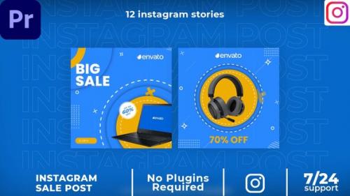 Videohive - Product sale Instagram post MOGRT - 37648581 - 37648581