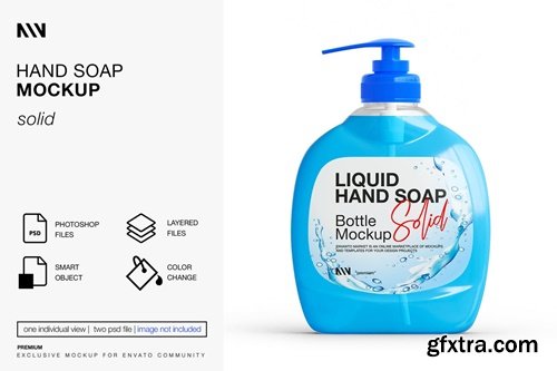 Hand Soap Mockup