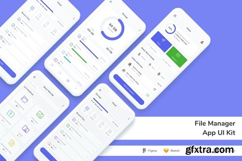 File Manager App UI Kit