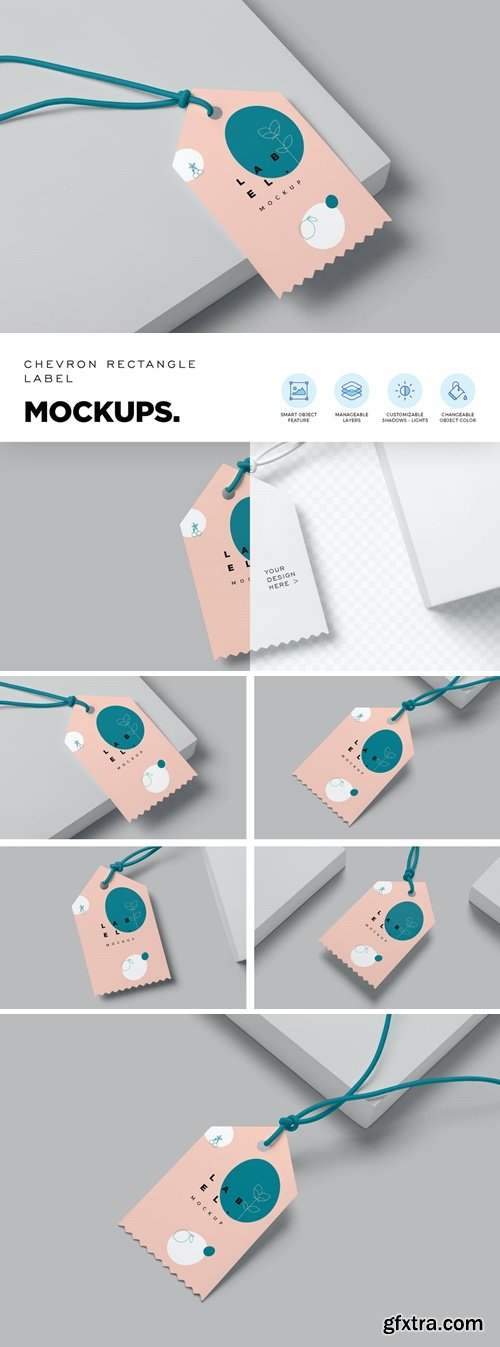 Chevron Hang Tag Mockups 7T3YZ26