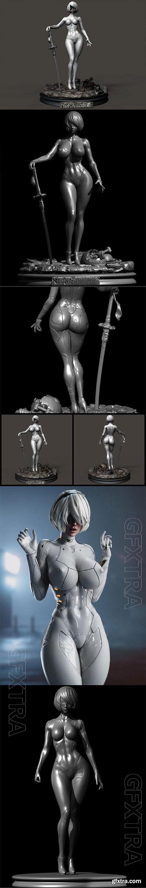 3D Print Models Nier Automata