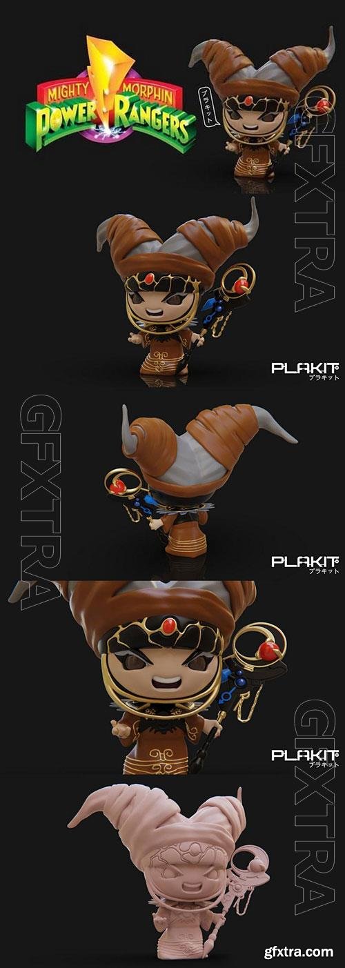 3D Print Models PlaKit - Power Rangers - Rita Repulsa