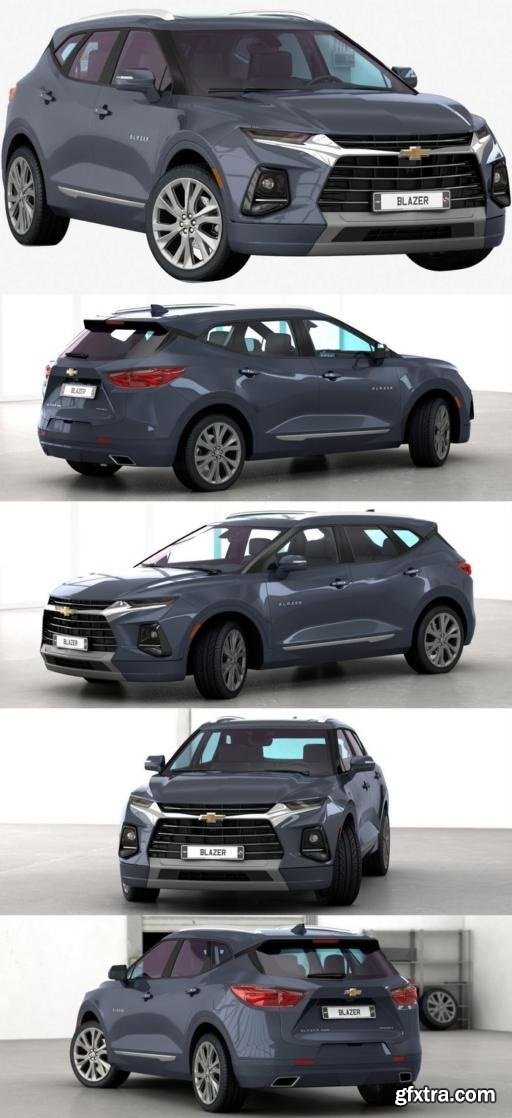 Chevrolet Blazer Premier 2019 3D Model