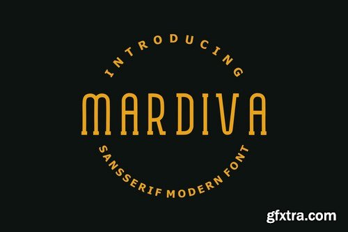 Mardiva font