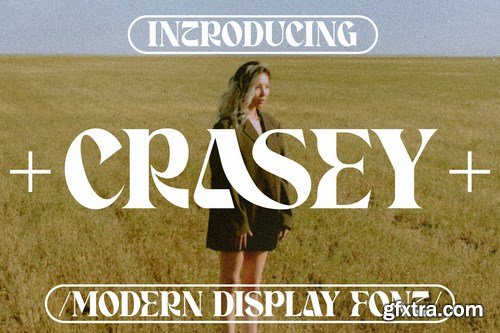 Crasey Display Font