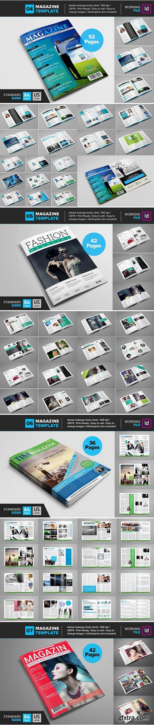 Magazine Bundle 10 Template V01