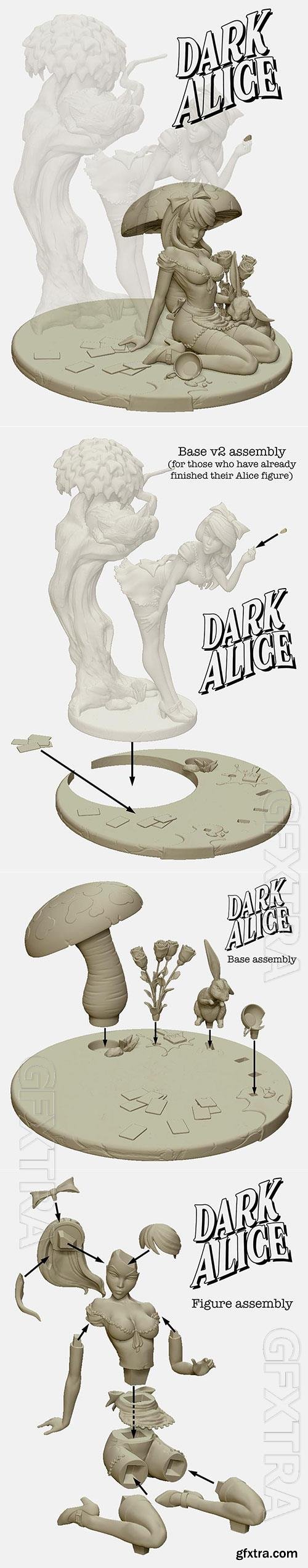 3D Print Models Dark Alice