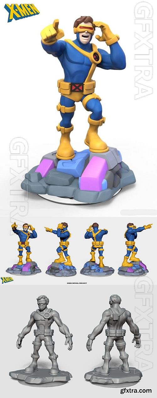 3D Print Models X-Men - Cyclops Infi 90s