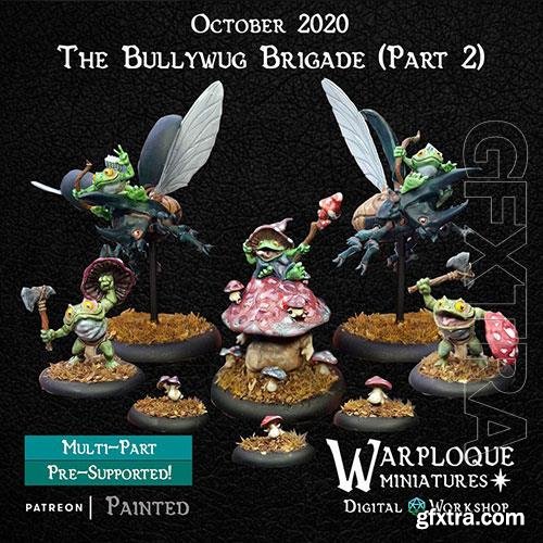 3D Print Models Warploque October 2020 - The Bullywug Brigade