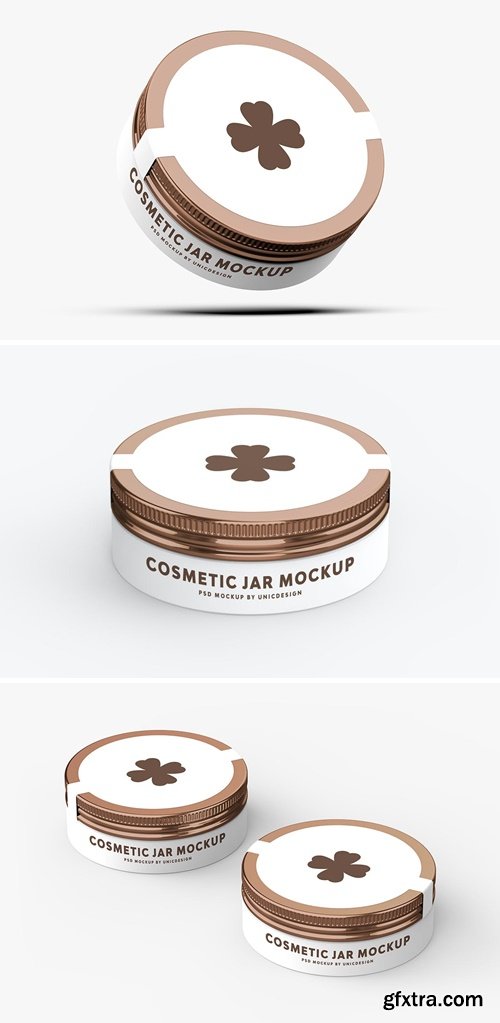 Cosmetic Jar Mockup