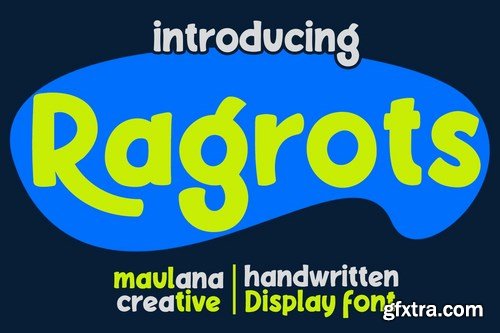 Ragrots Handwritten Display Font