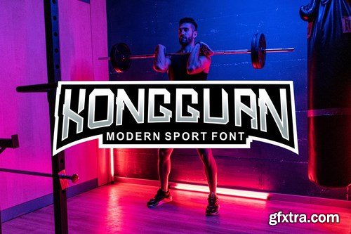 Kongguan Modern Sport Font