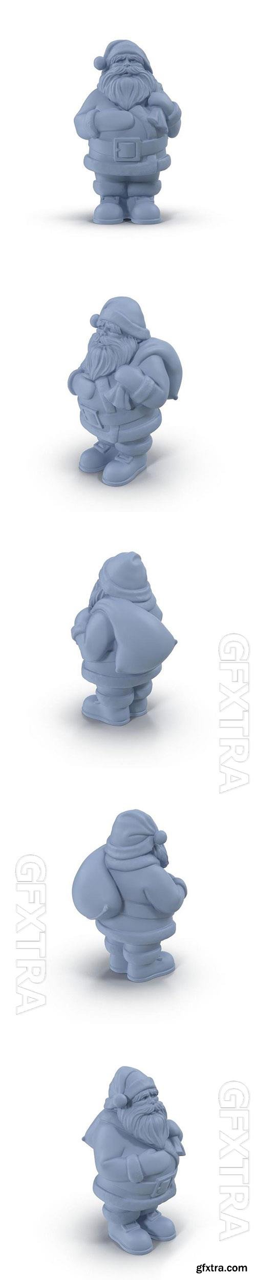 3D Print Models Santa Claus