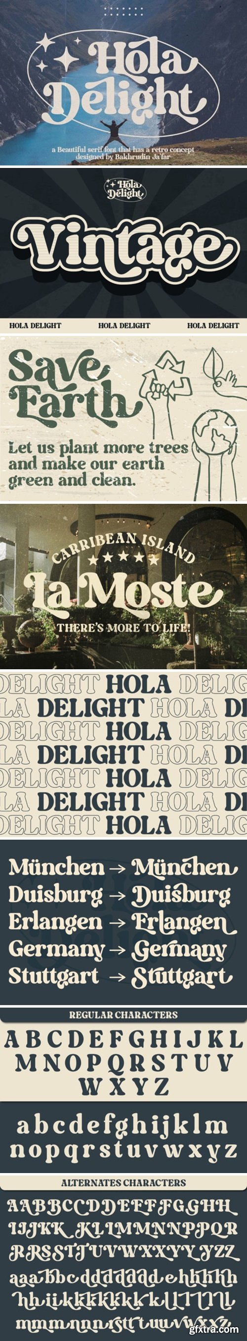 Hola Delight Font