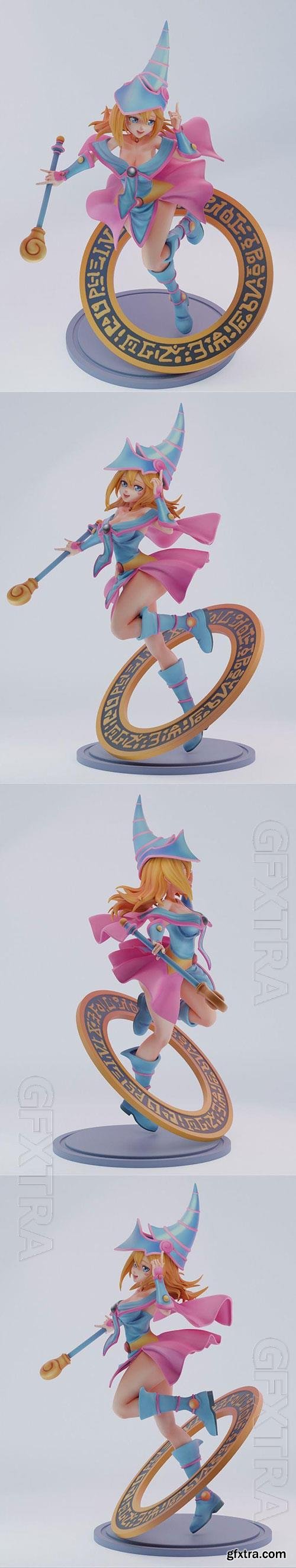 3D Print Models Dark Magician Girl