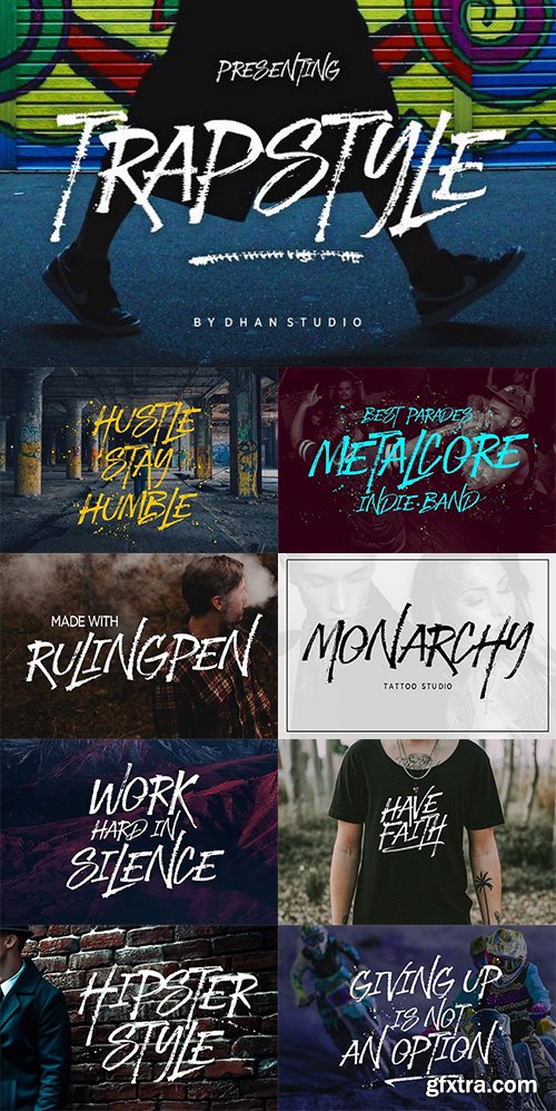 Trapstyle Font