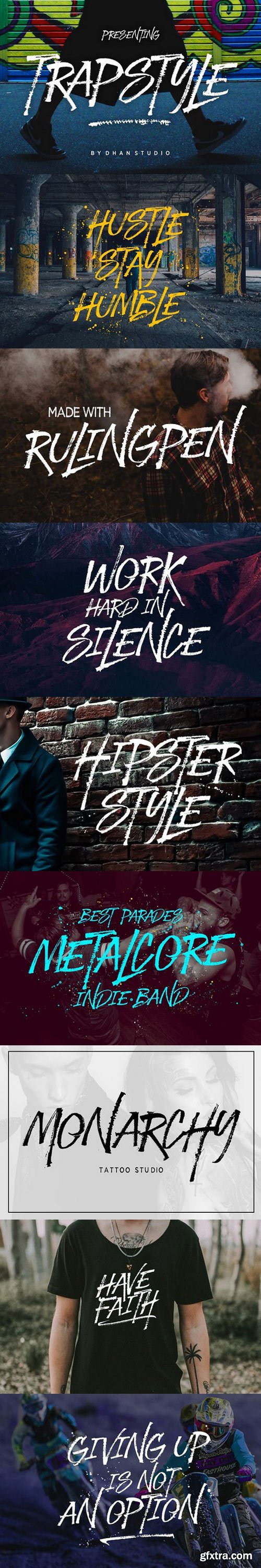 Trapstyle Font