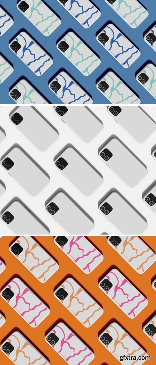 Smartphone Cases Mockup