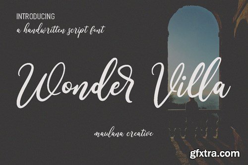 Wonder Villa Script Font