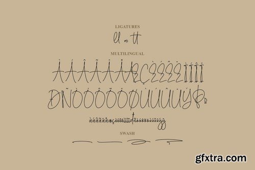 Gratefulls Monoline Font